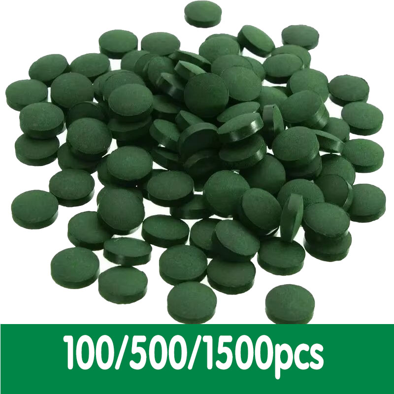 Spirulina Tablet Organic - 100/1500 szt. Tabletek Spiruliny o Wysokiej