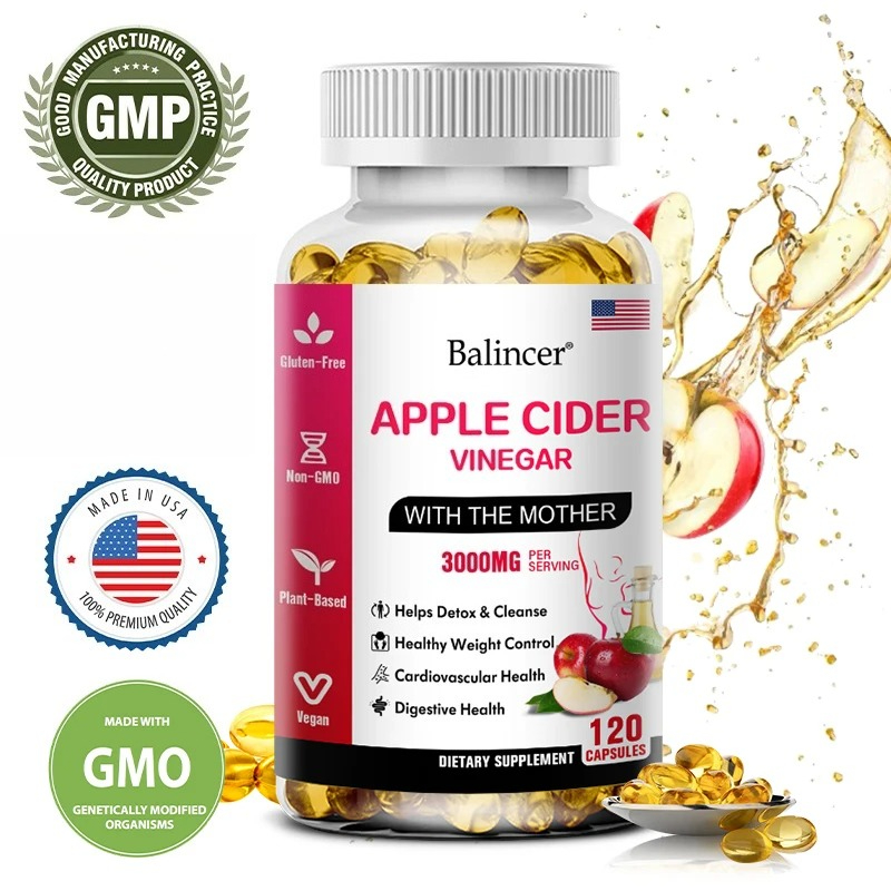 Apple Cider Vinegar Pill - Balincer Kapsułki z octem jabłkowym Spalanie