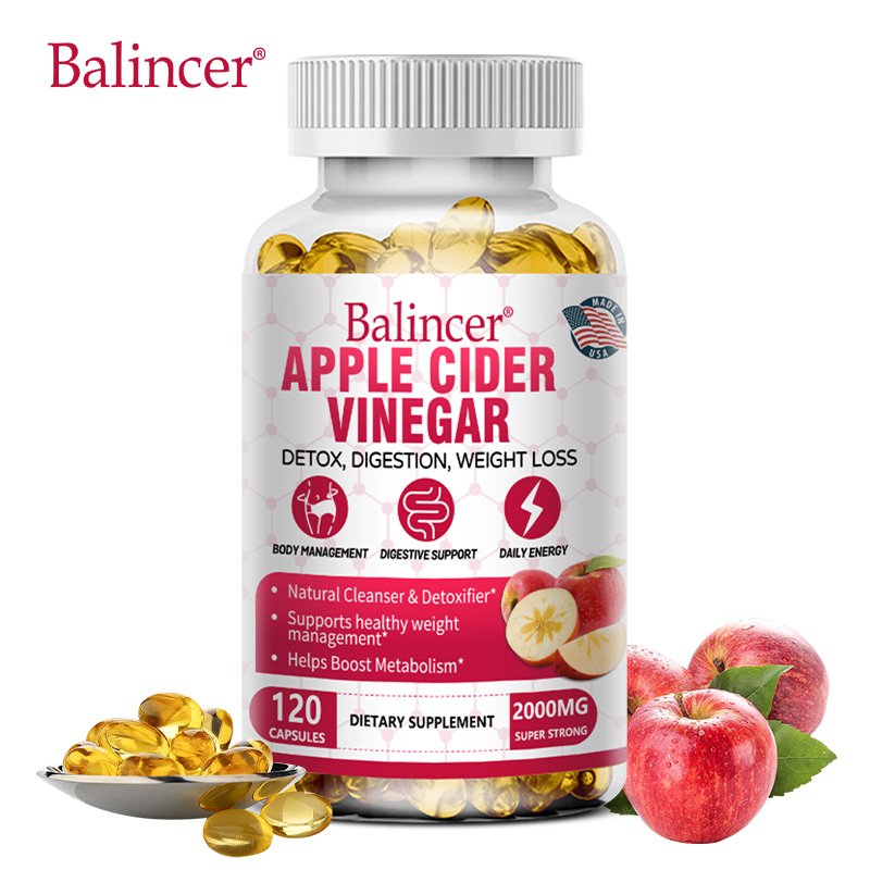 Apple Cider Vinegar Pill - Ocet jabłkowy z magnezem, zielona herbata,