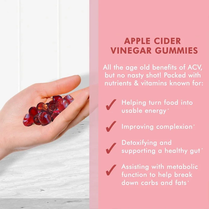 60 żelków z octem jabłkowym na – Apple Cider Vinegar Pill recenzja i cena